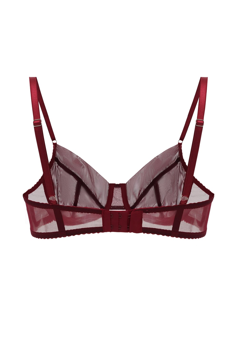 'GENEVA' бордовий бра на кісточках