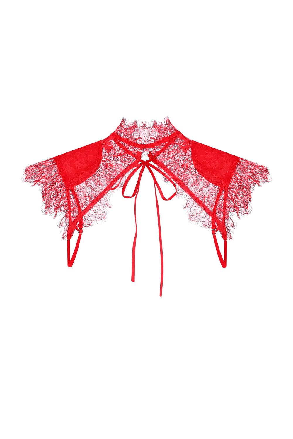 'MILANO' lace bolero accessory with shoulder pads