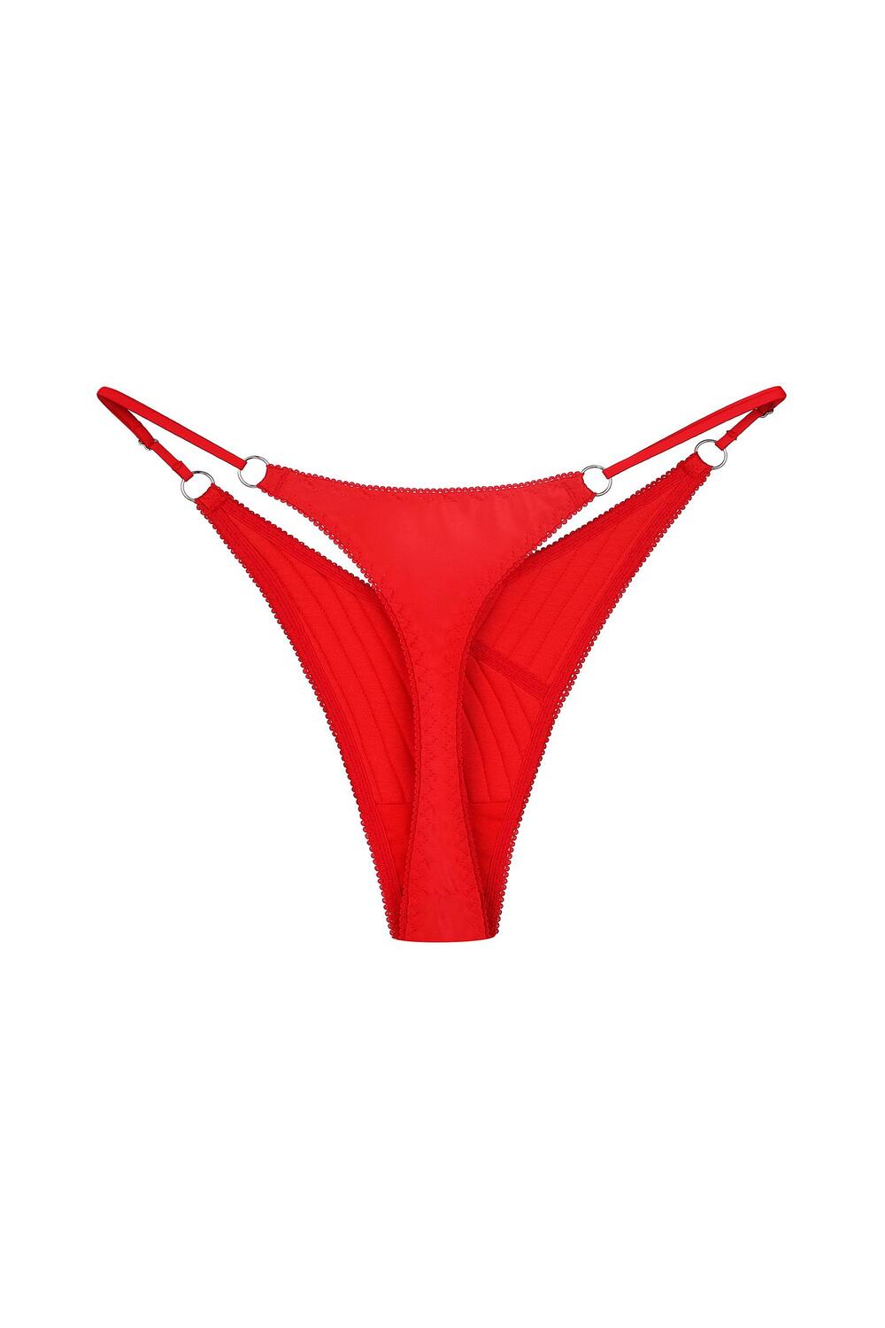 'ROMA' red thong panties