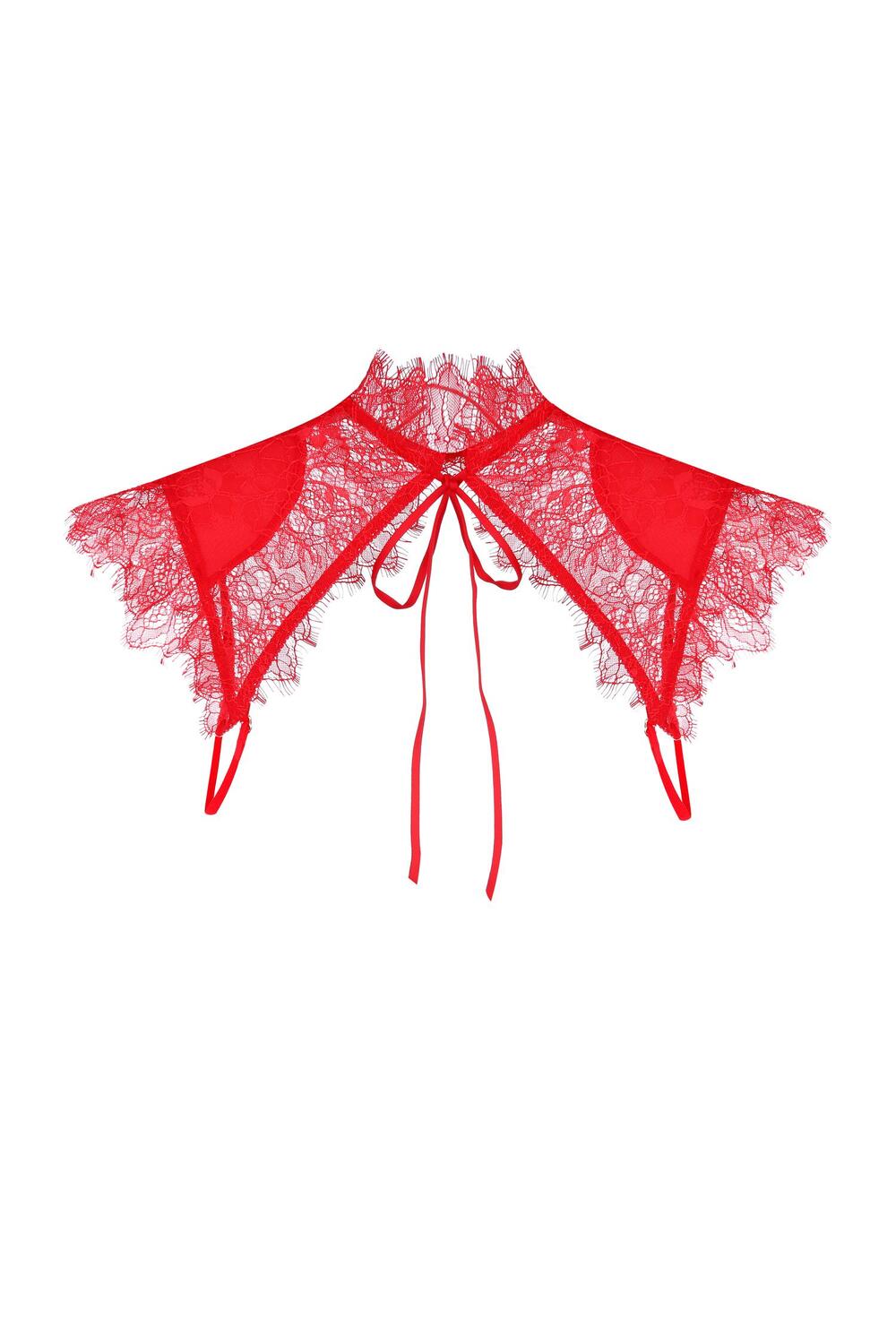 'MILANO' lace bolero accessory with shoulder pads