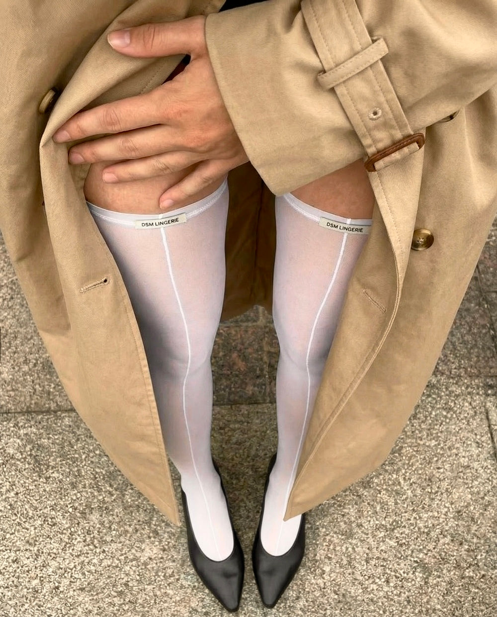 White stockings