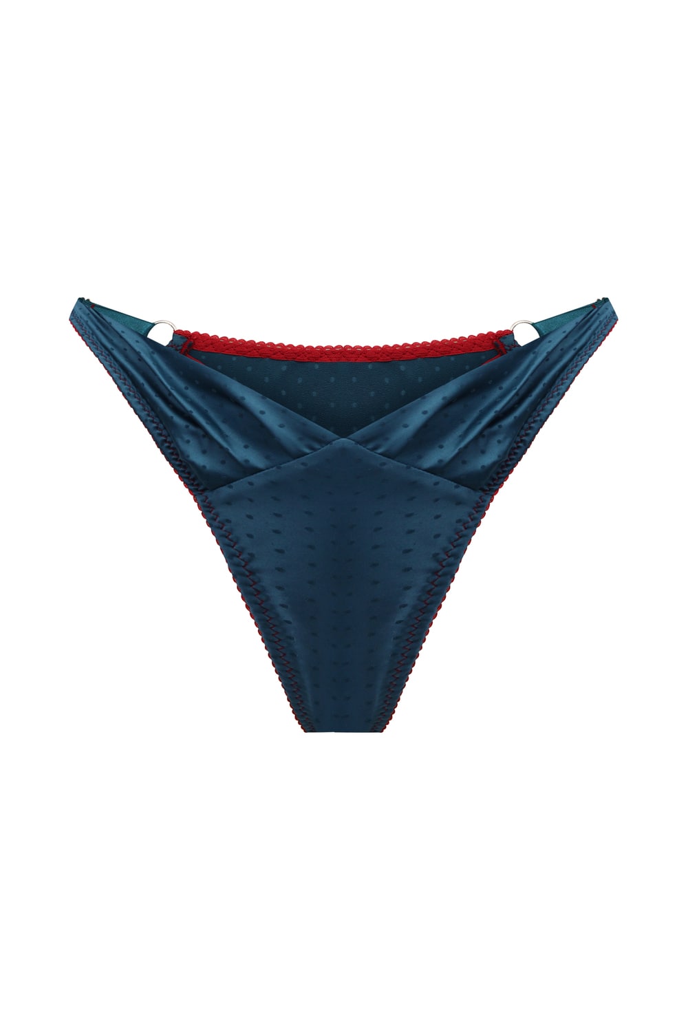 'ROMA' 2.0 emerald-burgundy panties