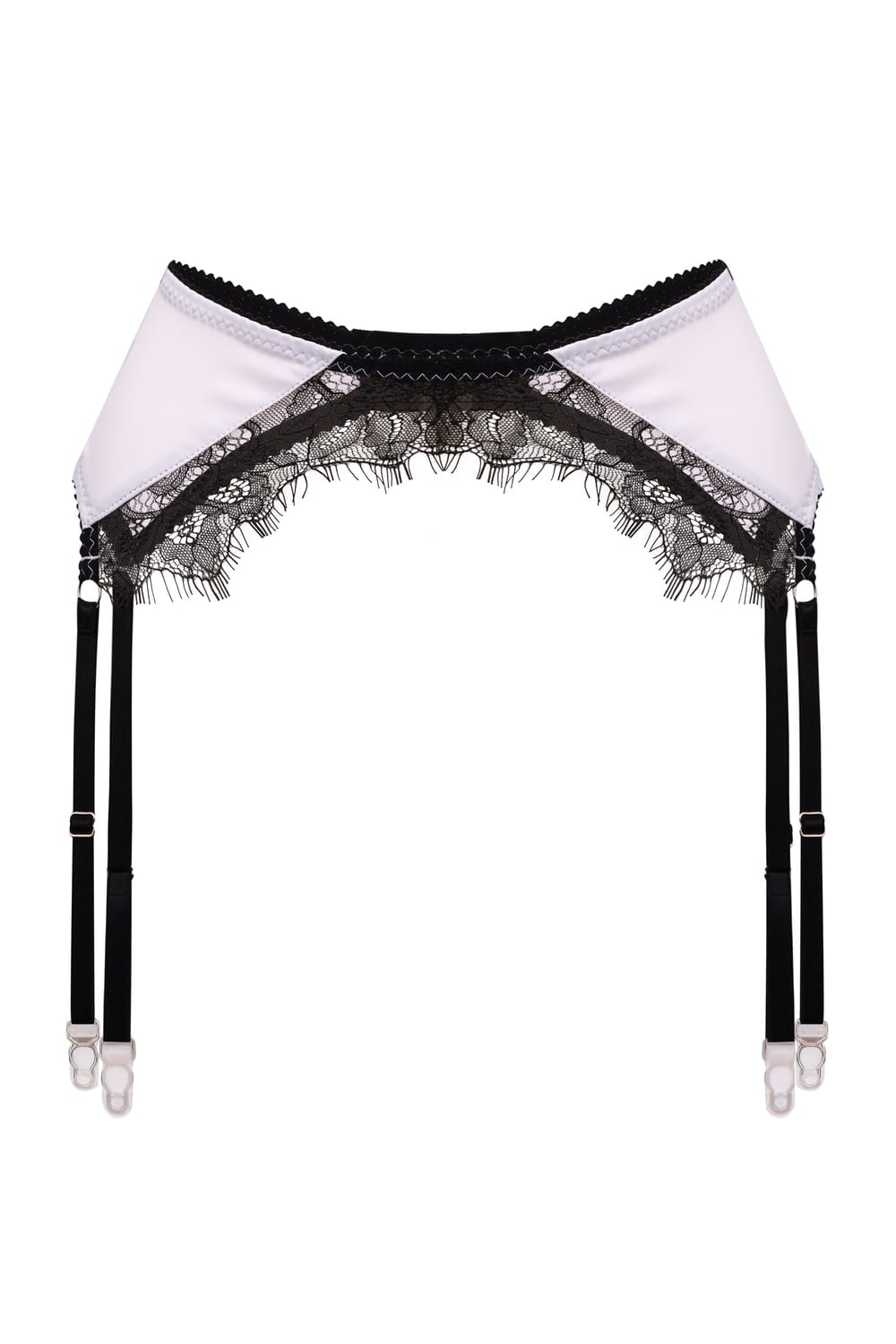 'LIMOGES' black garter belt