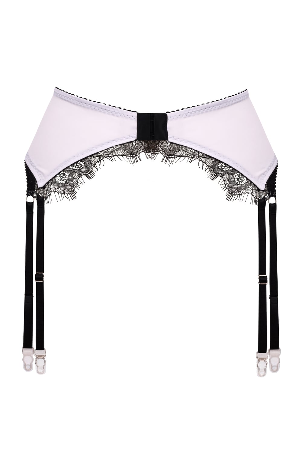 'LIMOGES' black garter belt