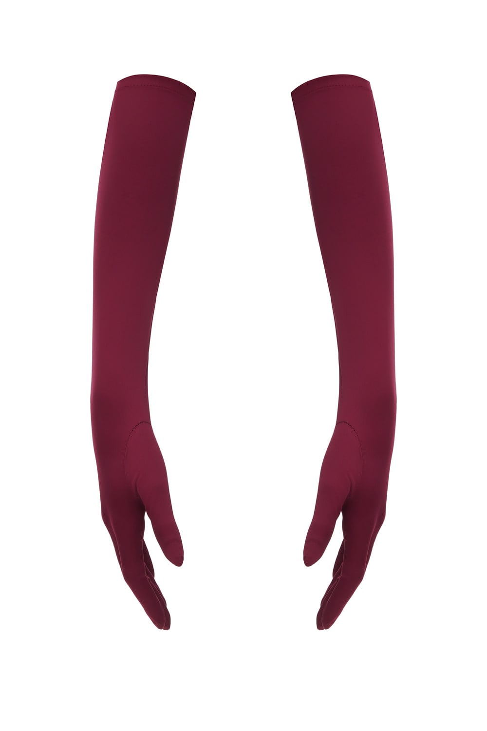 'ROMA' burgundy gloves